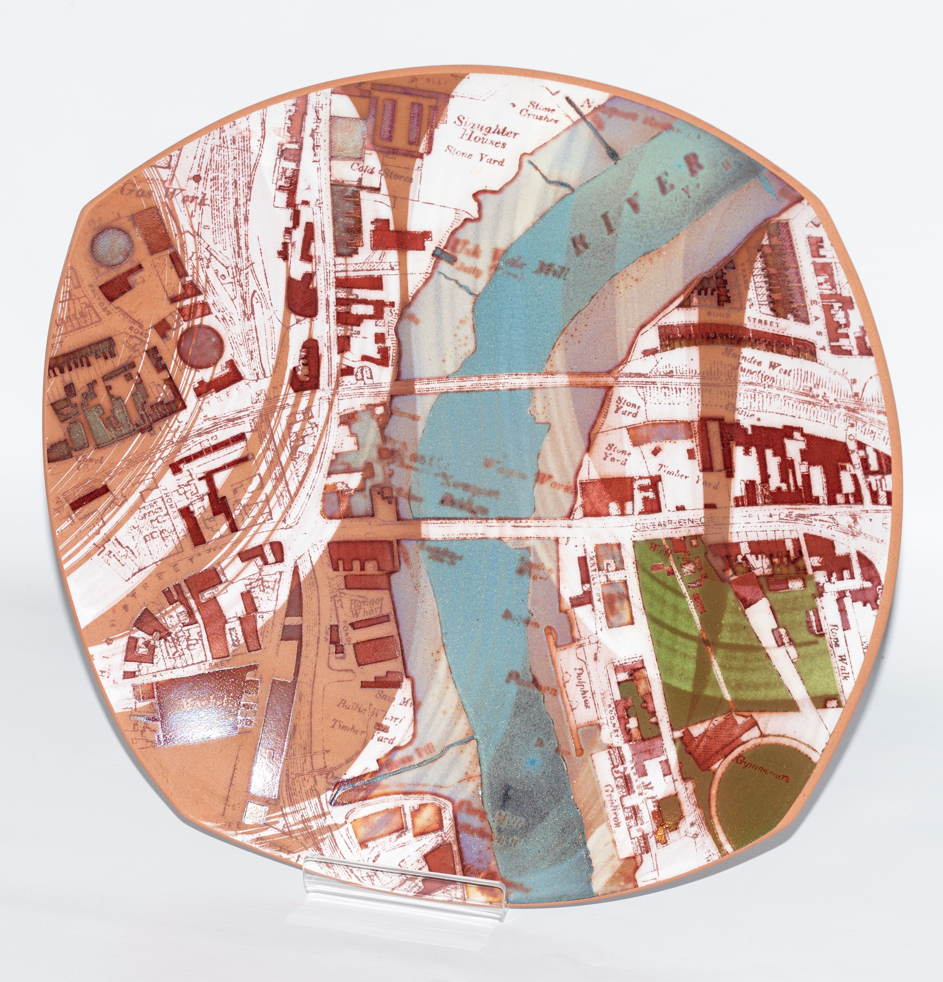 Pauline Monkcom Newport Bridge Plate (PM20)