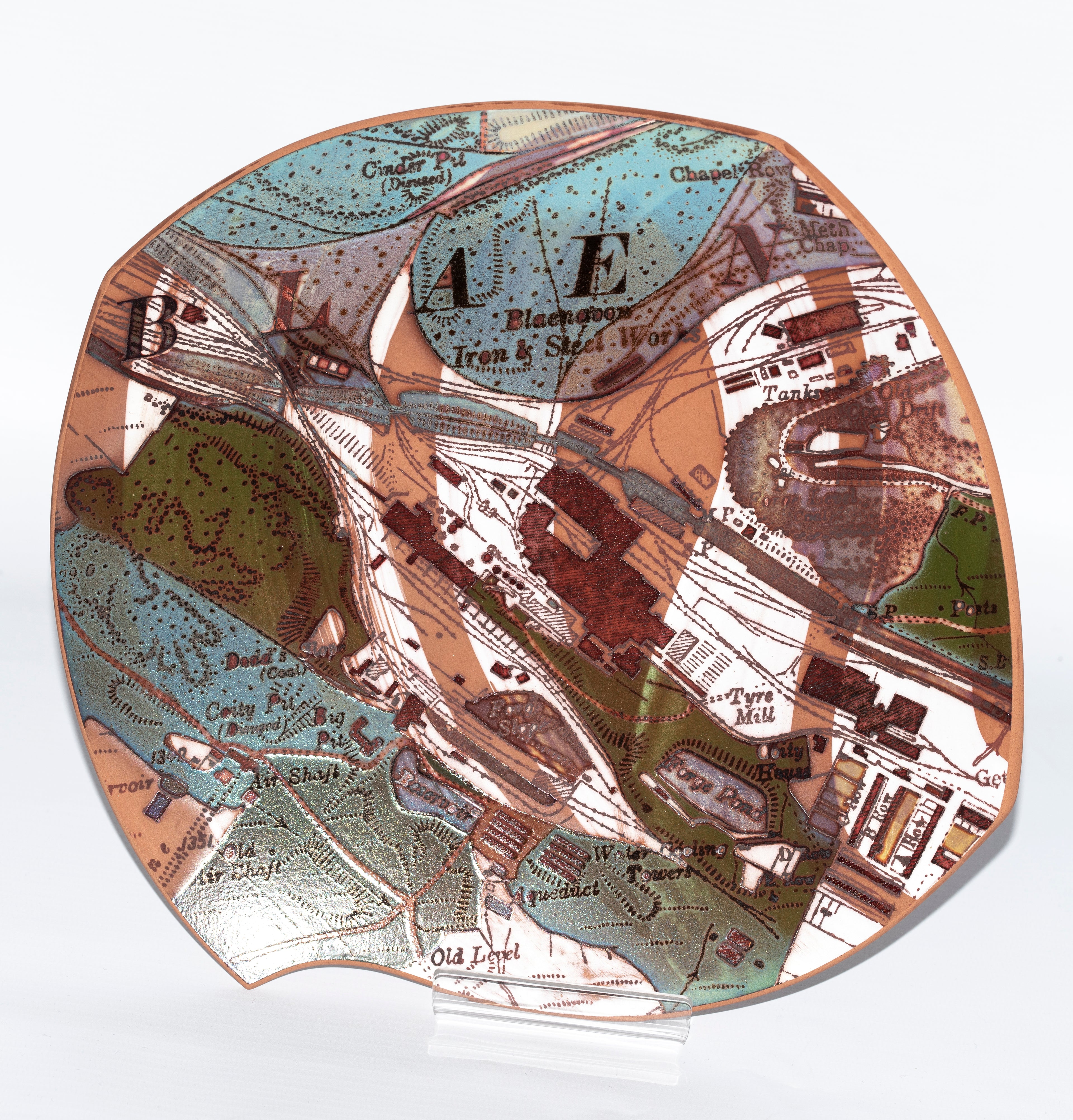 Pauline Monkcom Blaenavon Plate (PM18)